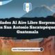 Actividades al Aire Libre Sorprendentes en San Antonio Sacatepéquez Guatemala