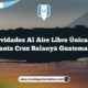 Actividades al Aire Libre Únicas en Santa Cruz Balanyá Guatemala