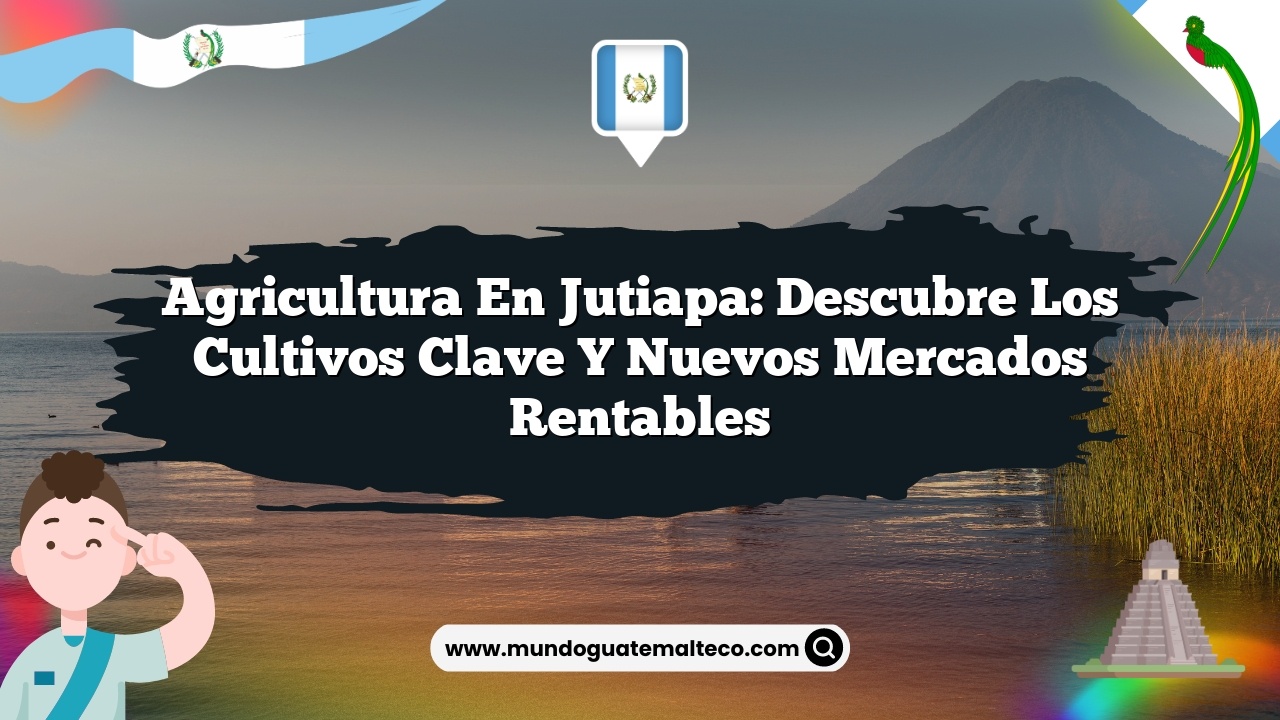 Agricultura en Jutiapa: Descubre los Cultivos Clave y Nuevos Mercados Rentables