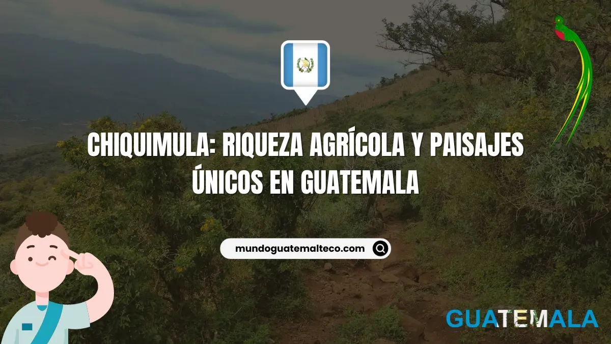 Imagen de Chiquimula: Explorando la Riqueza Agrícola y los Paisajes Únicos del Oriente de Guatemala Chiquimula: Explorando la Riqueza Agrícola y los Paisajes Únicos del Oriente de Guatemala - 1