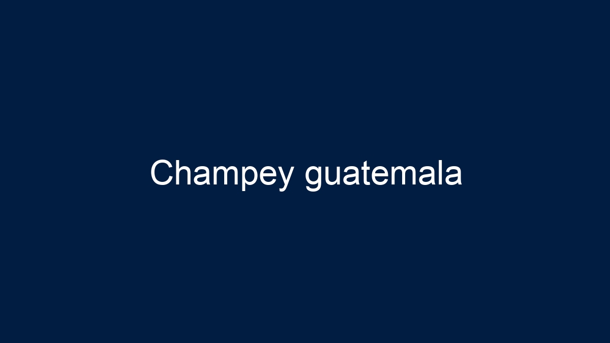 Champey guatemala - 11