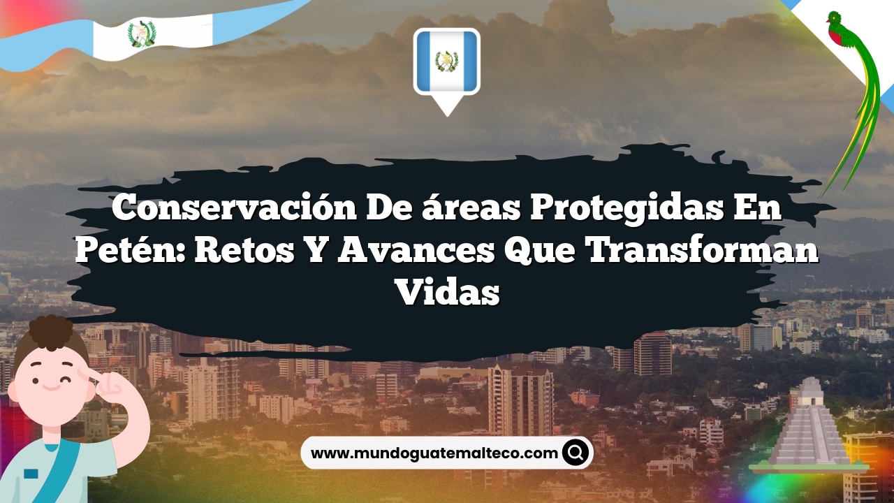 Conservación de áreas protegidas en Petén: Retos y avances que transforman vidas