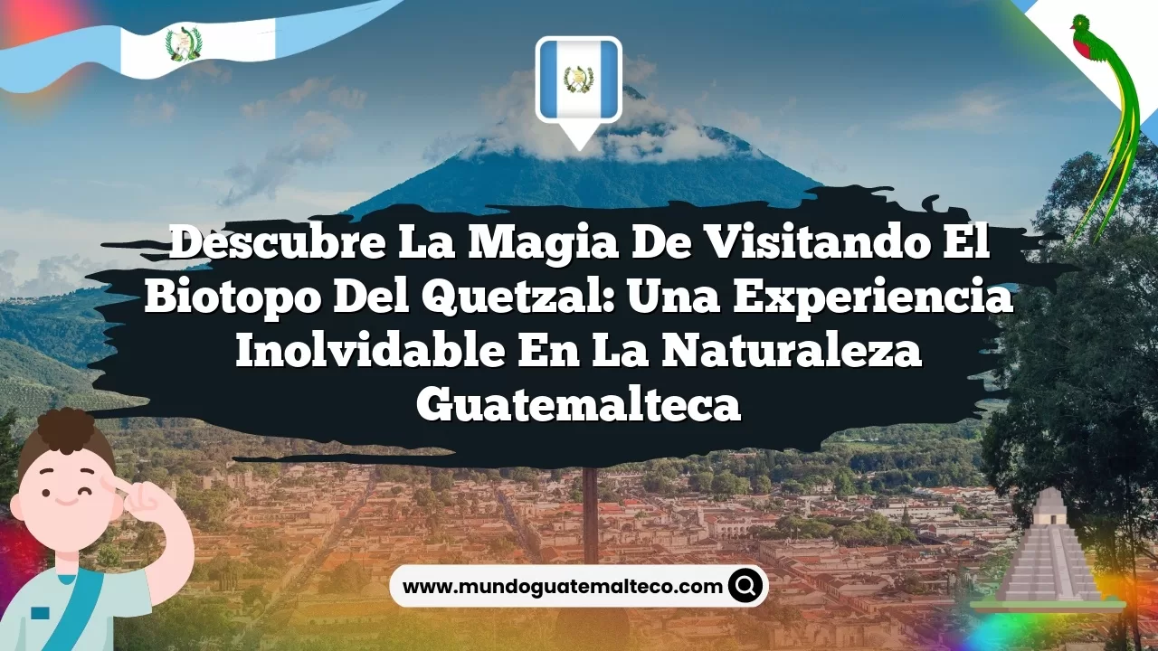 Descubre la Magia de Visitando el Biotopo del Quetzal: Una Experiencia Inolvidable en la Naturaleza Guatemalteca