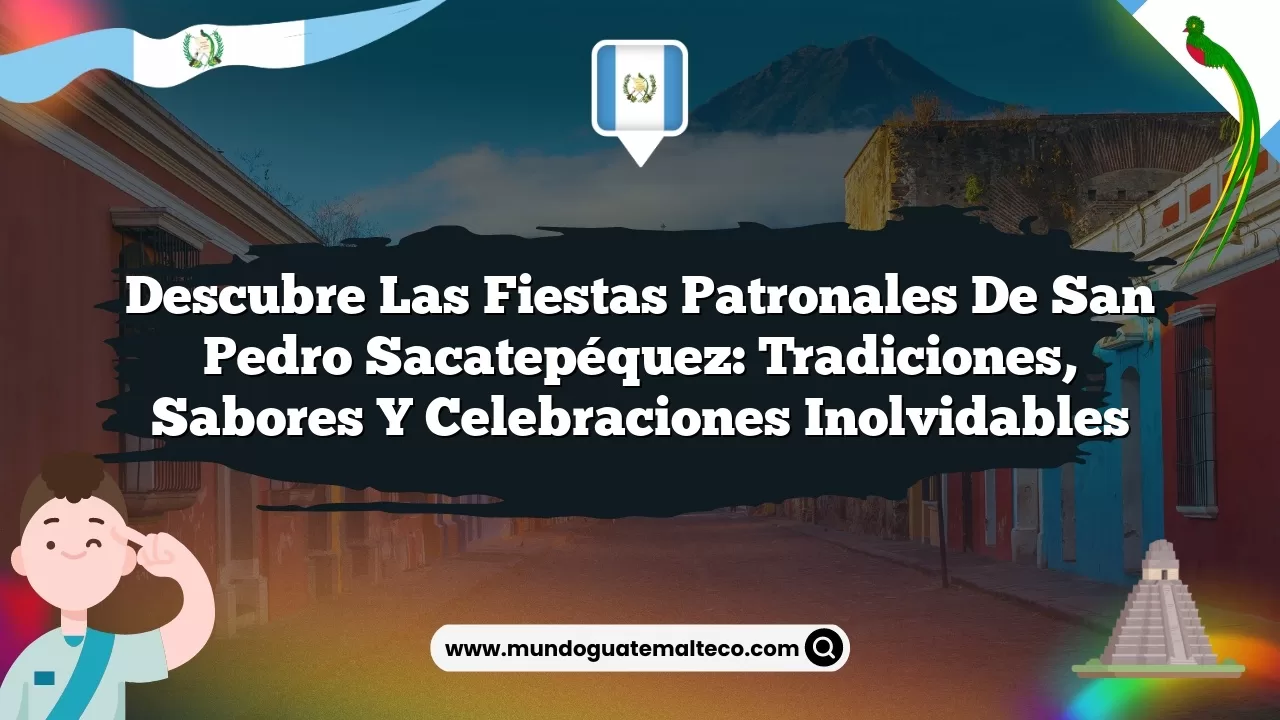 Descubre las Fiestas Patronales de San Pedro Sacatepéquez: Tradiciones, Sabores y Celebraciones Inolvidables