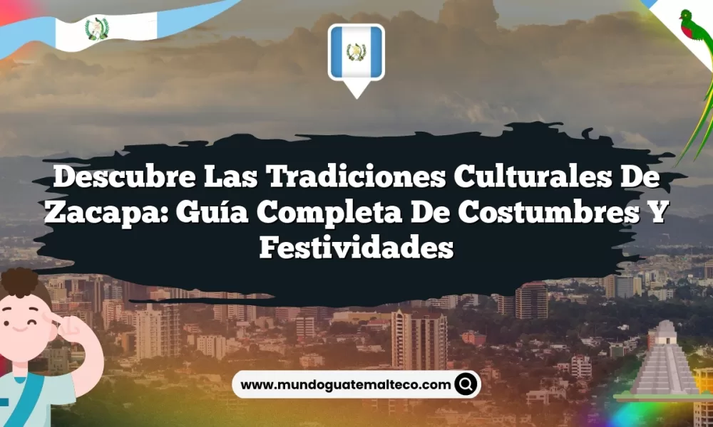 Descubre las Tradiciones Culturales de Zacapa: Guía Completa de Costumbres y Festividades