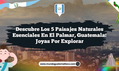 Descubre los 5 Paisajes Naturales Esenciales en El Palmar, Guatemala: Joyas por Explorar