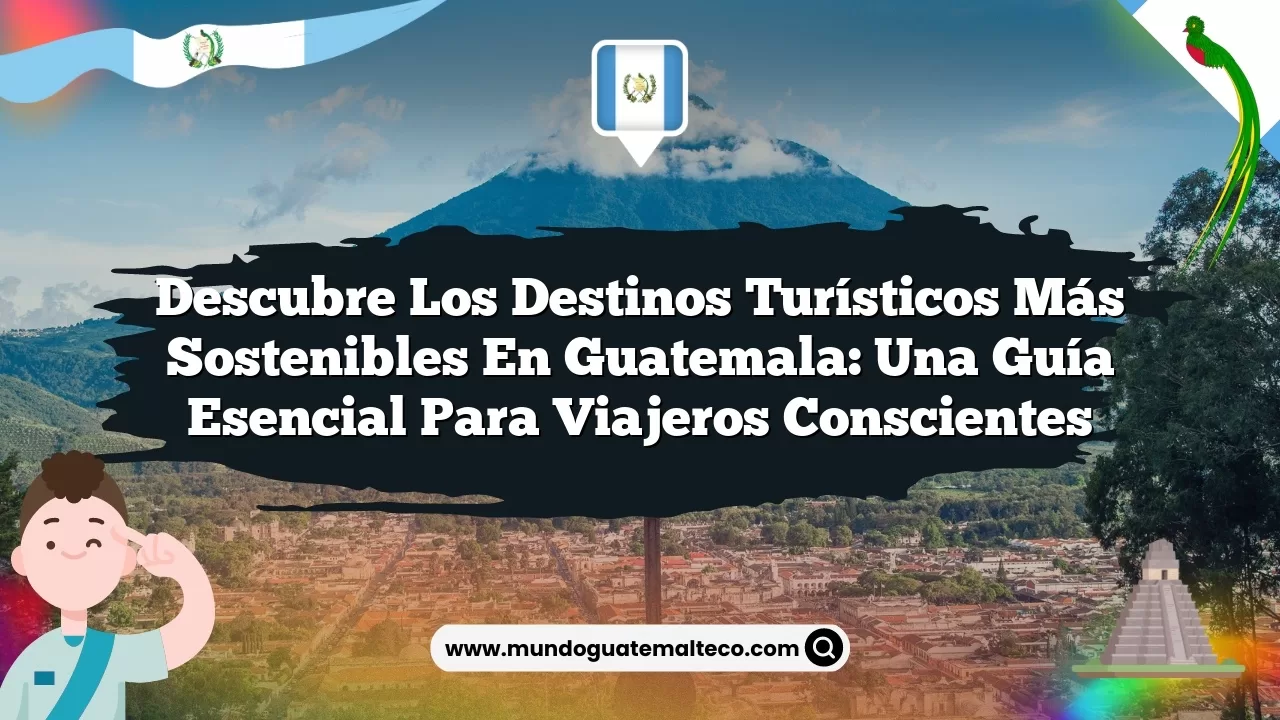 Descubre los destinos turísticos más sostenibles en Guatemala: Una guía esencial para viajeros conscientes