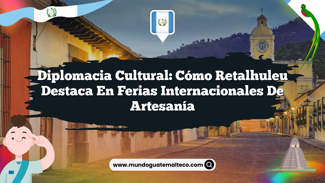 Diplomacia cultural: Cómo Retalhuleu destaca en ferias internacionales de artesanía
