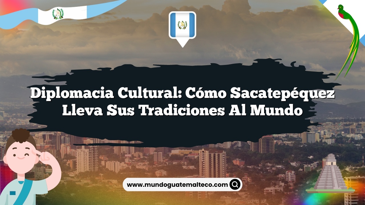 Diplomacia Cultural: Cómo Sacatepéquez Lleva Sus Tradiciones al Mundo