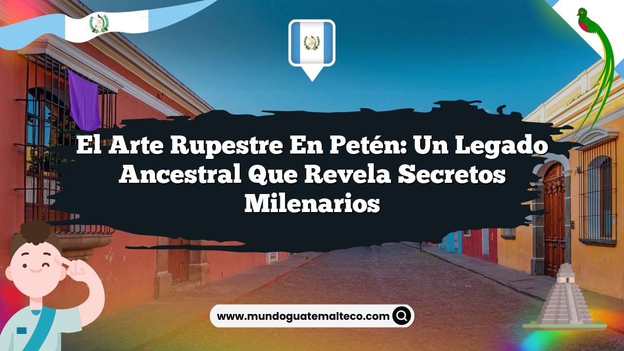El arte rupestre en Petén: Un legado ancestral que revela secretos milenarios