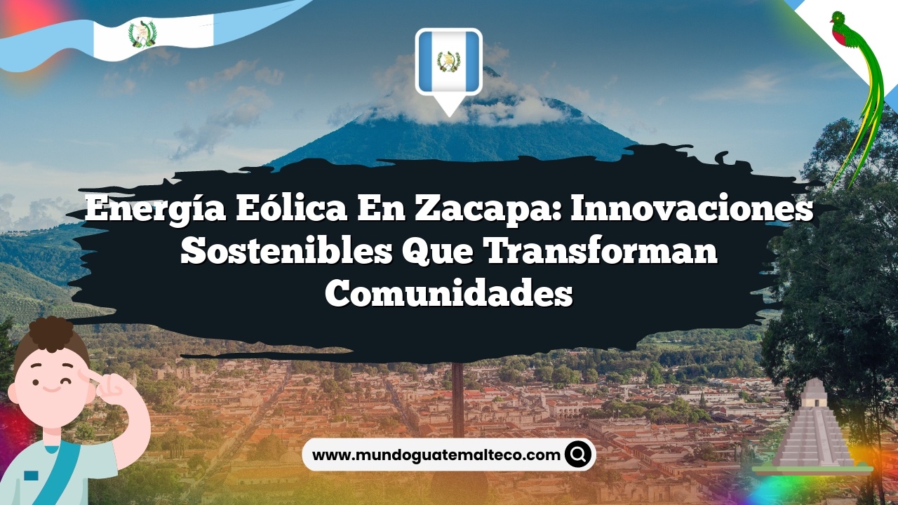 Energía eólica en Zacapa: Innovaciones sostenibles que transforman comunidades