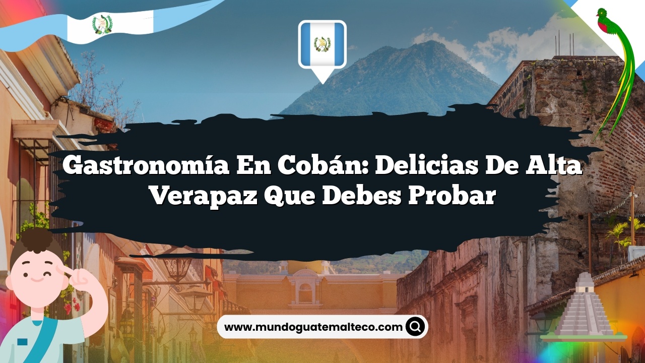 Gastronomía en Cobán: Delicias de Alta Verapaz que Debes Probar