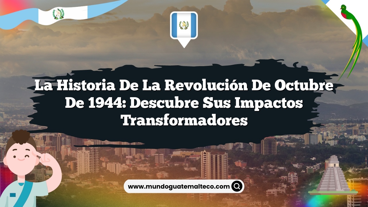 La historia de la Revolución de Octubre de 1944: Descubre Sus Impactos Transformadores