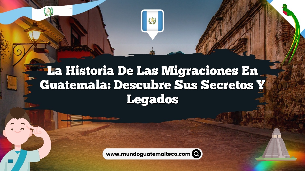 La historia de las migraciones en Guatemala: Descubre sus secretos y legados