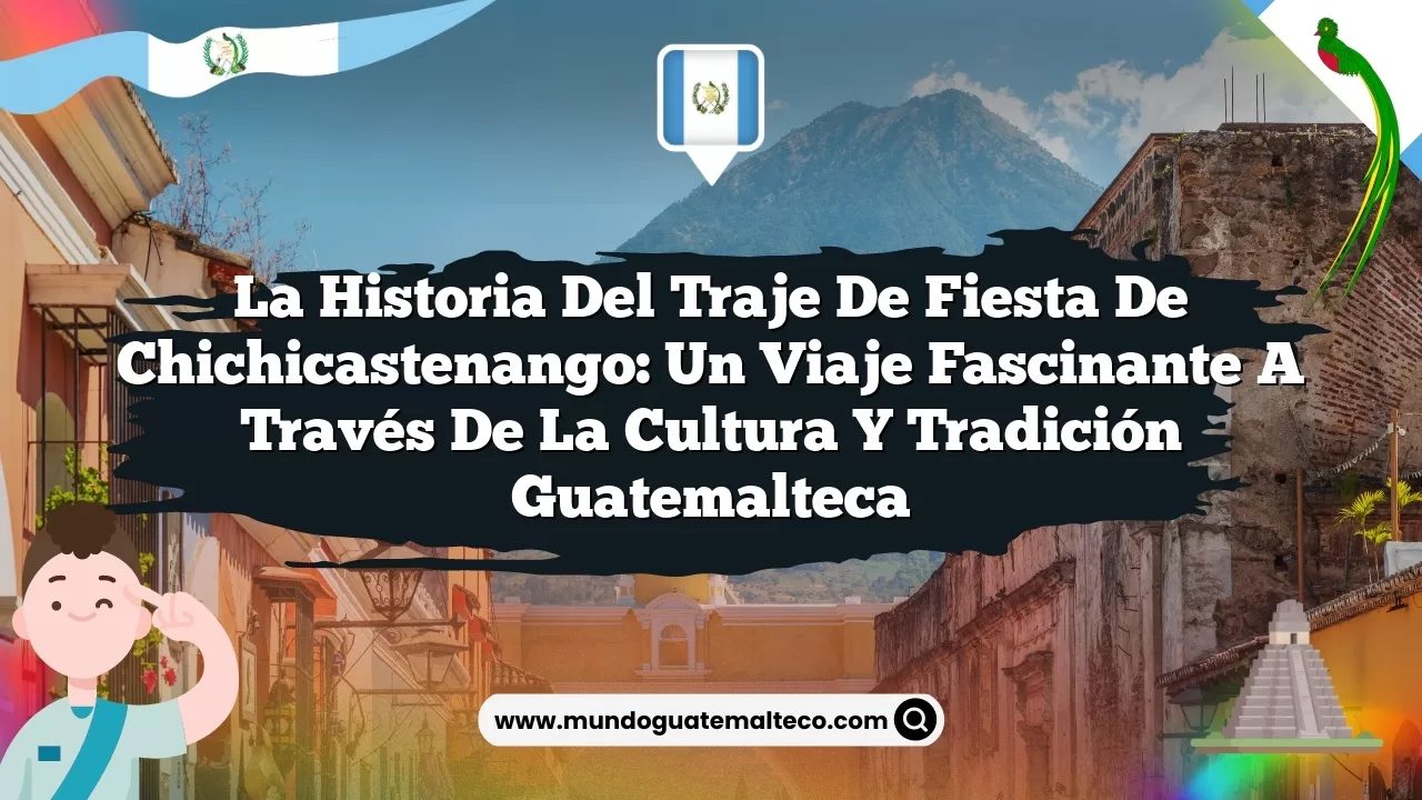 La historia del traje de fiesta de Chichicastenango: Un viaje fascinante a través de la cultura y tradición guatemalteca