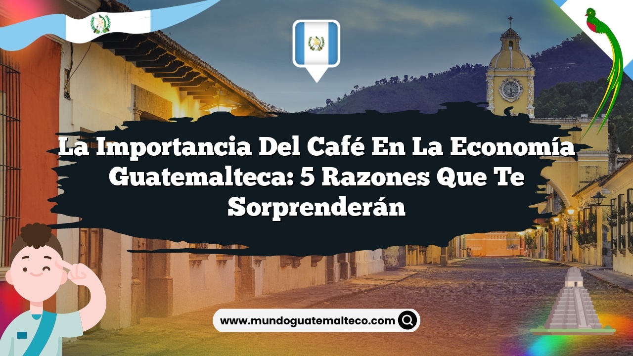 La importancia del café en la economía guatemalteca: 5 razones que te sorprenderán