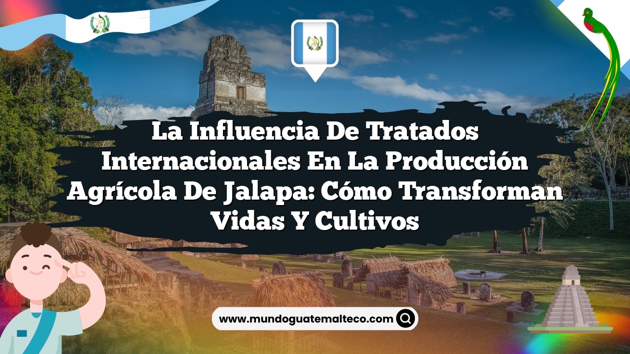 La Influencia de Tratados Internacionales en la Producción Agrícola de Jalapa: Cómo Transforman Vidas y Cultivos