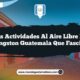 Las Actividades al Aire Libre de Lívingston Guatemala que Fascinan