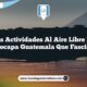 Las Actividades al Aire Libre de Yepocapa Guatemala que Fascinan