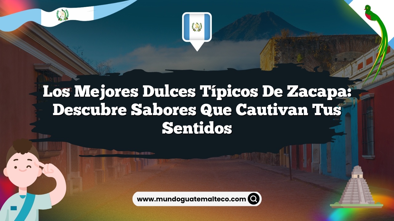 Los mejores dulces típicos de Zacapa: Descubre sabores que cautivan tus sentidos