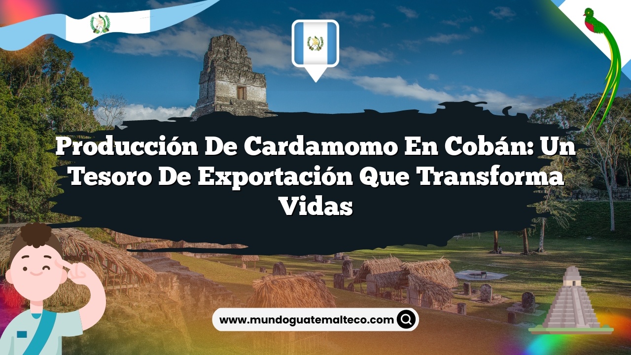 Producción de cardamomo en Cobán: Un Tesoro de Exportación que Transforma Vidas