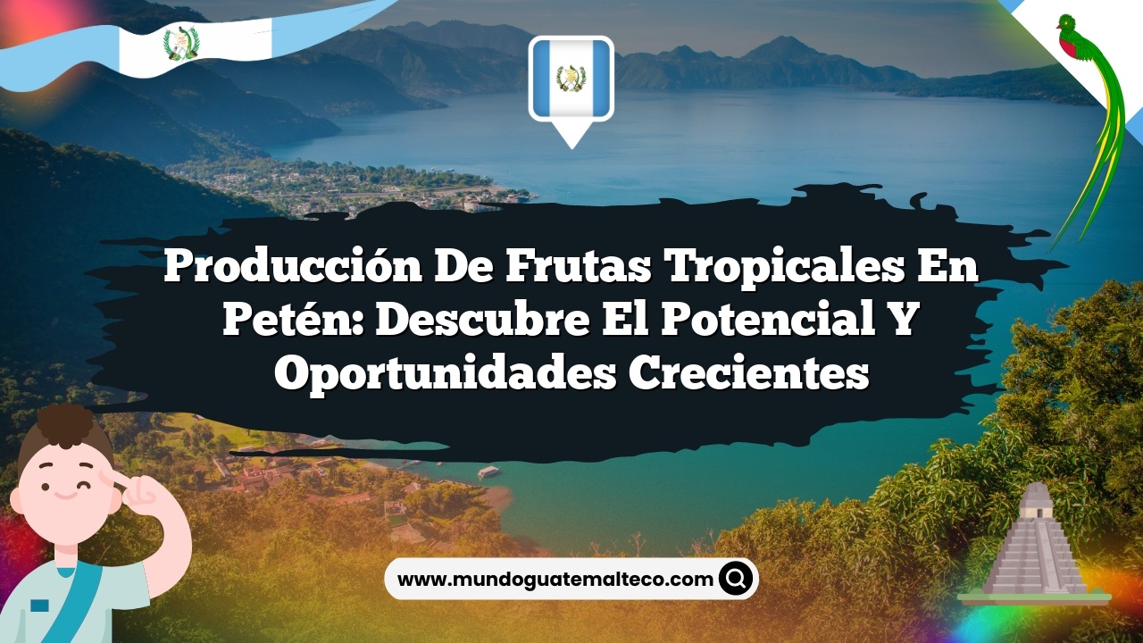 Producción de frutas tropicales en Petén: Descubre el Potencial y Oportunidades Crecientes