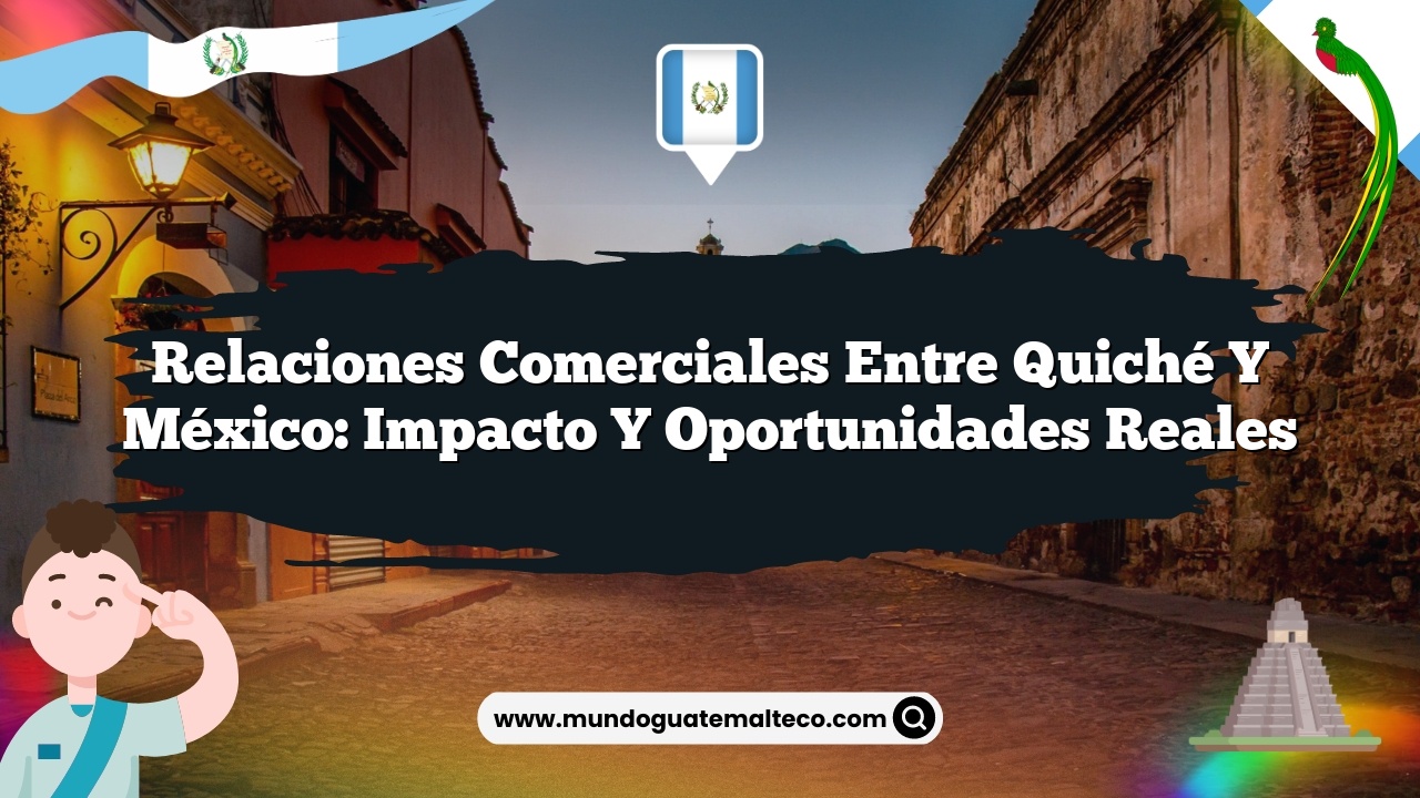 Relaciones comerciales entre Quiché y México: Impacto y Oportunidades Reales