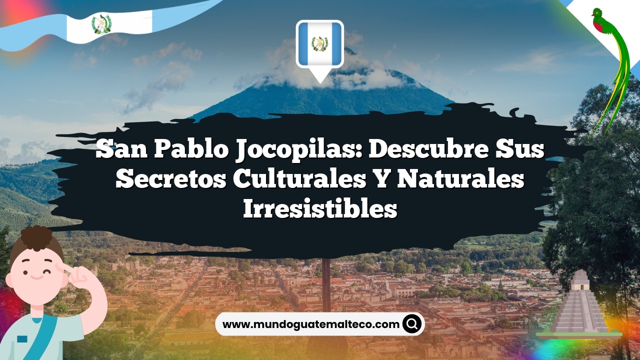 San Pablo Jocopilas: Descubre Sus Secretos Culturales y Naturales Irresistibles