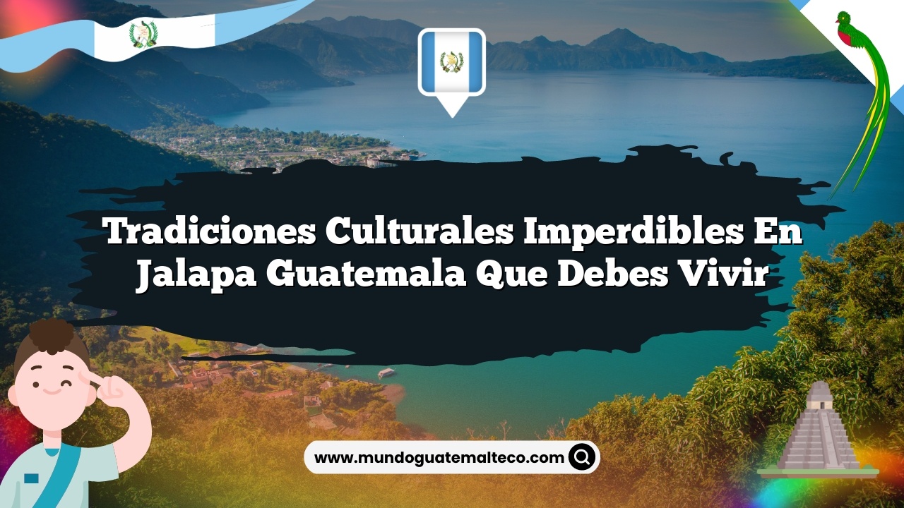 Imagen de Tradiciones Culturales Imperdibles en Jalapa Guatemala que Debes Vivir Tradiciones Culturales Imperdibles en Jalapa Guatemala que Debes Vivir