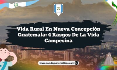 Vida Rural en Nueva Concepción Guatemala: 4 Rasgos de la Vida Campesina