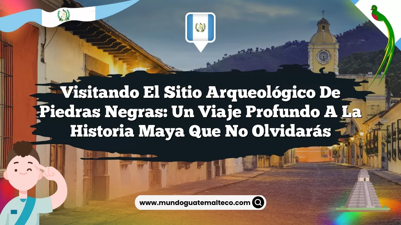 Visitando el sitio arqueológico de Piedras Negras: Un viaje profundo a la historia maya que no olvidarás