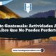 Zunilito Guatemala: Actividades al Aire Libre que No Puedes Perderte